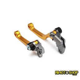 Pair of CNC brake and clutch levers Suzuki RM85