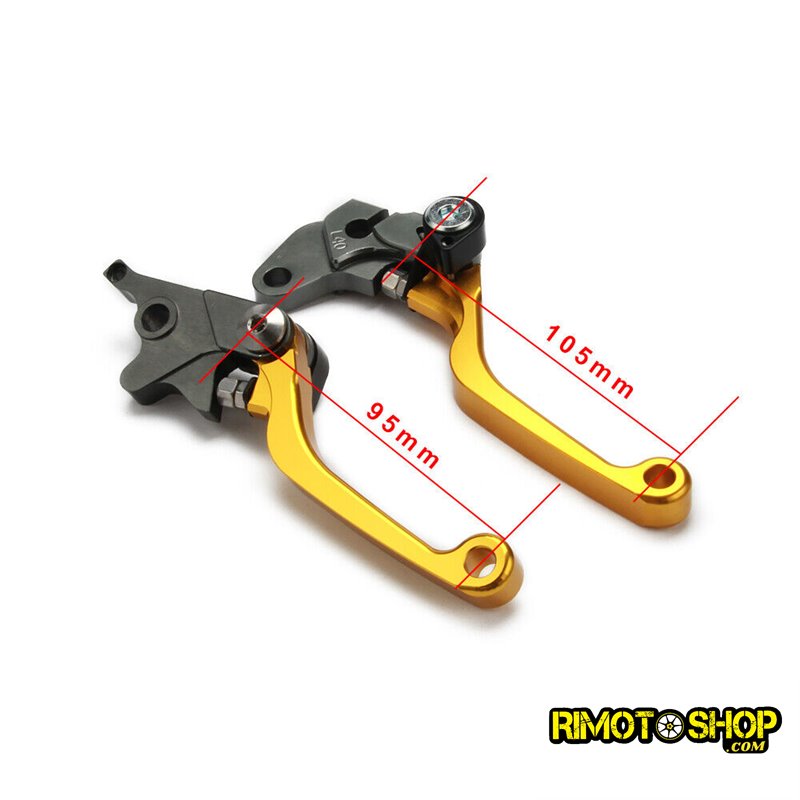 Paire de leviers de frein et d'embrayage CNC Suzuki DRZ400S