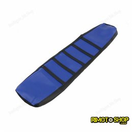 Blue and black zebra seat cover Yamaha WR250F 2007-2008-JFG.