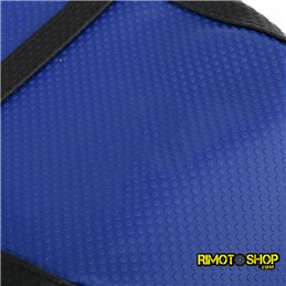 Blue and black zebra seat cover Yamaha WR250F 2007-2008-JFG.