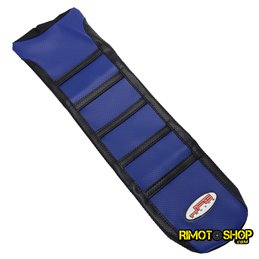 Funda asiento cebra Azul y Negro Yamaha YZF250 2019-2021-JFG.