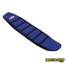 Blue and black zebra seat cover Yamaha YZ450F 2006-2009-JFG.