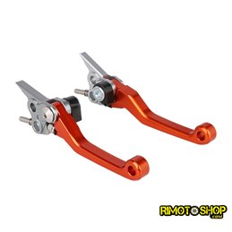 Pair of CNC brake and clutch levers Ktm SX652014-2021-JFG.