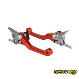 Pair of CNC brake and clutch levers Ktm SX652014-2021-JFG.