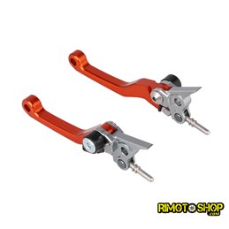 Pair of CNC brake and clutch levers Ktm SX652014-2021-JFG.