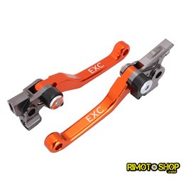 Pair of CNC brake and clutch levers Ktm 150SX/XC 16-17-JFG.