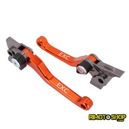 Pair of CNC brake and clutch levers Ktm 200EXC 16-17-JFG.