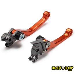 Pair of CNC brake and clutch levers KTM 250 XC 2006-2013-JFG.