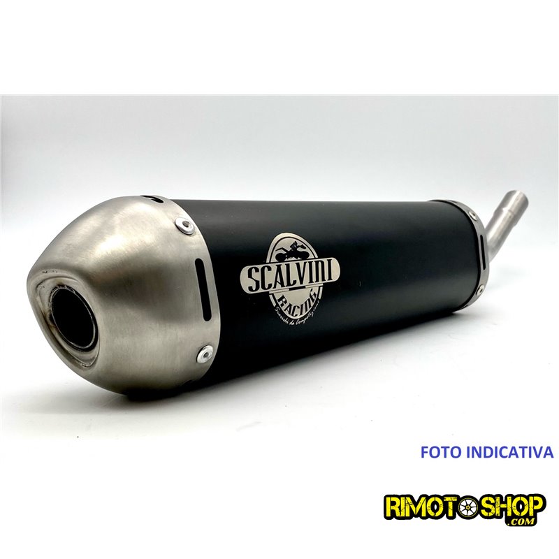 Scalvini HM 125 Rotax 08-16 Silenziatore SCARICO Alu-Acciaio-002.