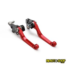 Pair of CNC brake and clutch levers Honda CRF250R 04-06-JFG.