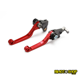 Pair of CNC brake and clutch levers Honda CRF250R 04-06-JFG.