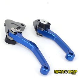 Pair of brake and clutch levers Yamaha WR450F 2005-2015-JFG.