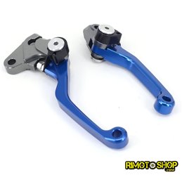 Pair of brake and clutch levers Yamaha WR450F 2005-2015-JFG.