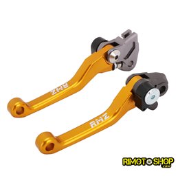 Pair of brake and clutch levers Suzuki RMZ250 2007-2020-JFG.