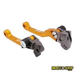 Pair of brake and clutch levers Suzuki RMZ250 2007-2020-JFG.