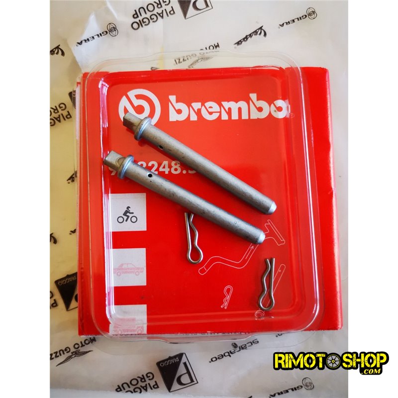 Brake pad pins with pin lock APRILIA RS 250 1998-2003-AP8113721-RiMotoShop