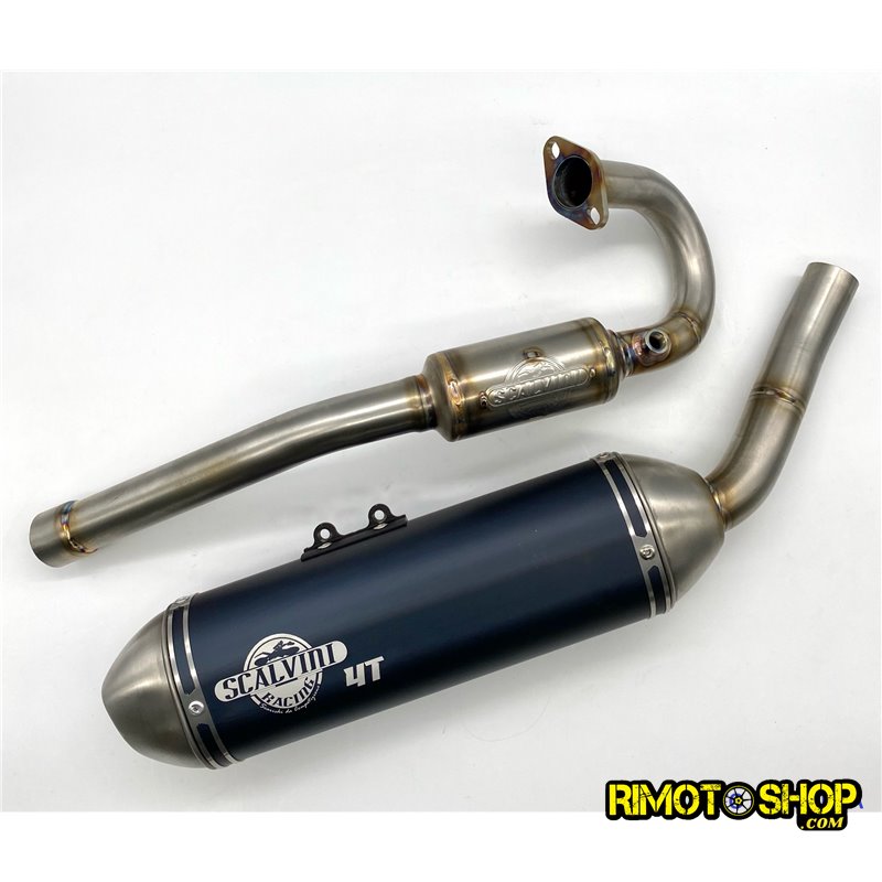BETA RR125 2021-2022 ''injection'' EXHAUST with Scalvini