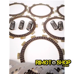 complete overhaul of APRILIA RS125 clutch plates rotax122 clutch springs