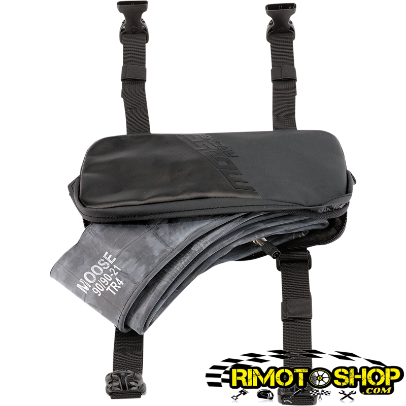 Front fender bag for spare inner tube