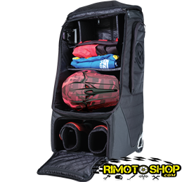 Duffle bag with mooseracing wheels