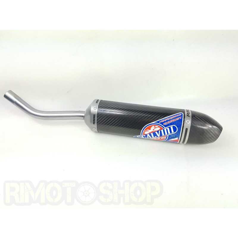 Silenciador Scalvini Kawasaki KX 125 2004-2008 - Silenciador de carbono Silenciador Scalvini Kawasaki KX 125 2004-2008 - Silenciador de carbono