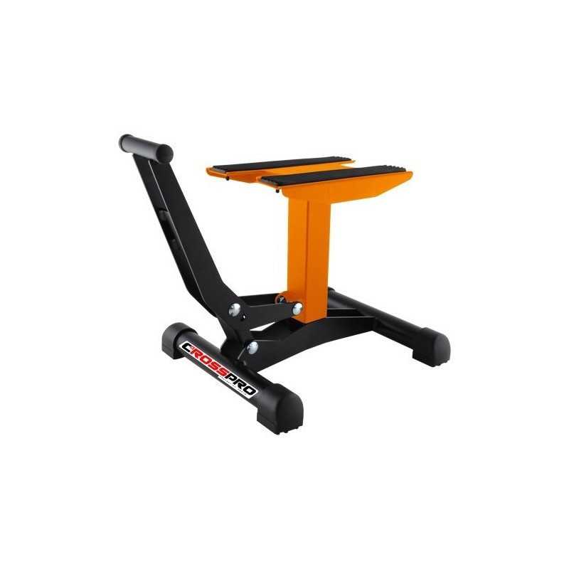 Cavalletto alzamoto CrossPro a leva arancione MX