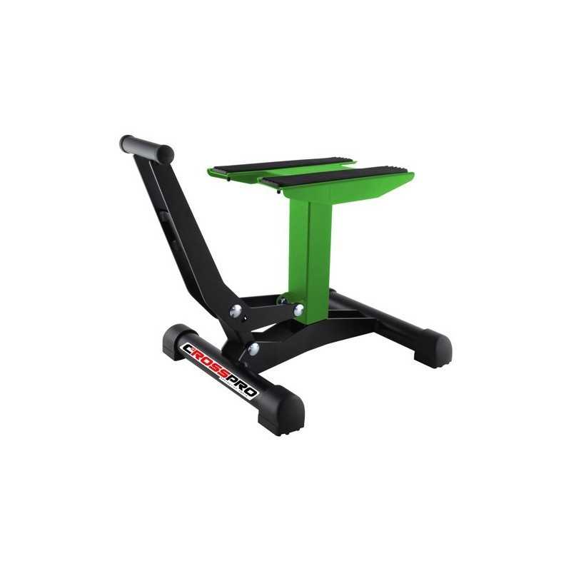 Cavalletto alzamoto CrossPro a leva verde MX enduro-8200100009-