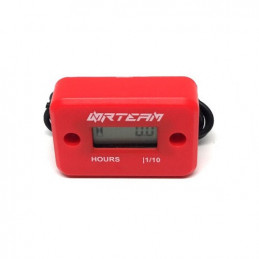 Universal wire hour meter red