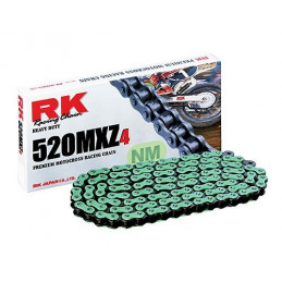 Catena RK passo 520 cross professionale senza O-RING 120 maglie