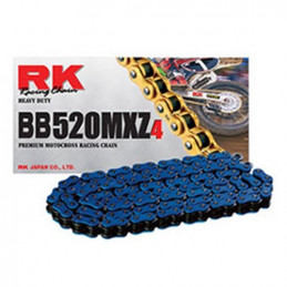 Catena RK passo 520 cross professionale senza O-RING 120 maglie