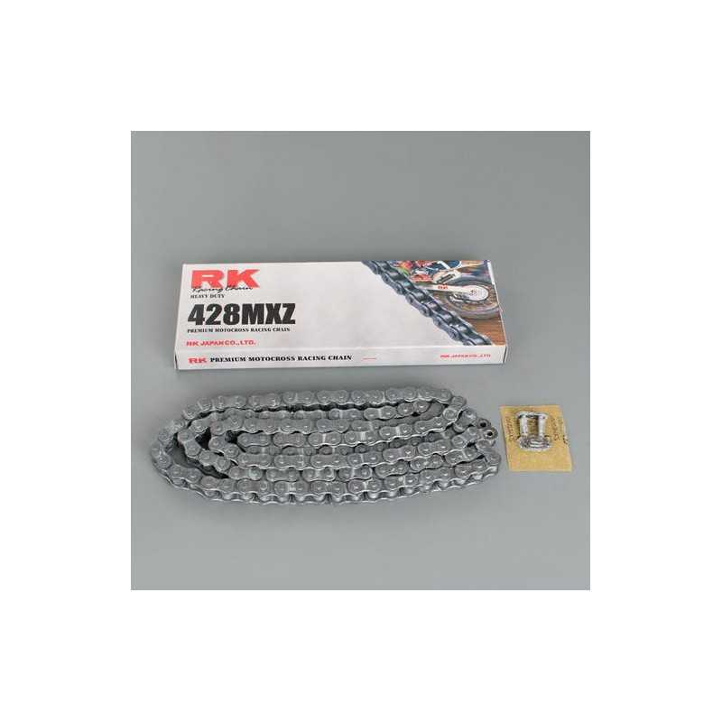 Catena RK passo 428 cross professionale senza O-RING 142 maglie