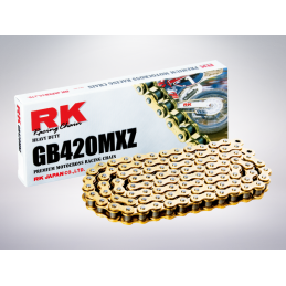 Catena RK passo 420 cross professionale senza O-RING 140 maglie