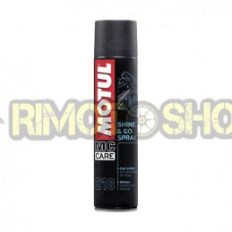 Spray lucidante siliconico Motul E10 Shine et Go - 400 ml-ML103175