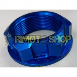 Honda CR 125 93-00 Dado piastra di sterzo blu-DS88.0002B-NRTeam