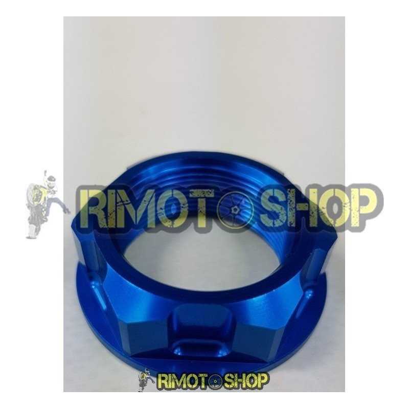 Suzuki RM 125 04-08 Dado piastra di sterzo blu-DS88.0002B-NRTeam