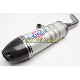 Scalvini Husqvarna 125 TC 16-18 SILENCER exhaust Alu-Carb-2.014.