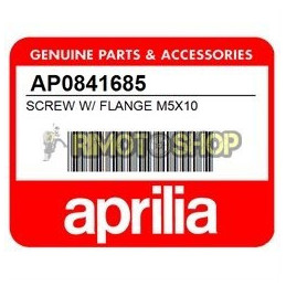 VITE TEFL M5x10 APRILIA RS 125 96-10-AP0841685-RiMotoShop