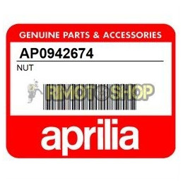 NUT M8 APRILIA RS 125 96-10-AP0942674-RiMotoShop