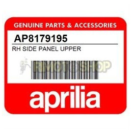 SIDE PANEL UPPER RH APRILIA RS 125 06-10-AP8179195-RiMotoShop