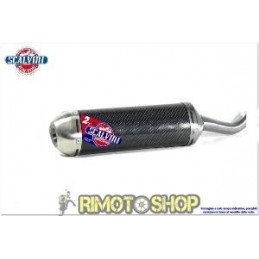 GAS GAS EC 125 03-11 SILENCER exhaust CARBON/INOX Scalvini-2.134.