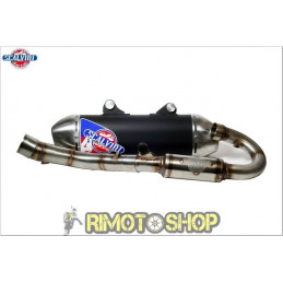 KTM SX 250F 16-17 Expansion exhaust with SILENCER exhaust Alu-Inox