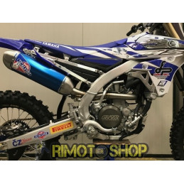 YAMAHA YZ 250F 16-17 Espansione SCARICO con Silenziatore SCARICO Alu-Inox