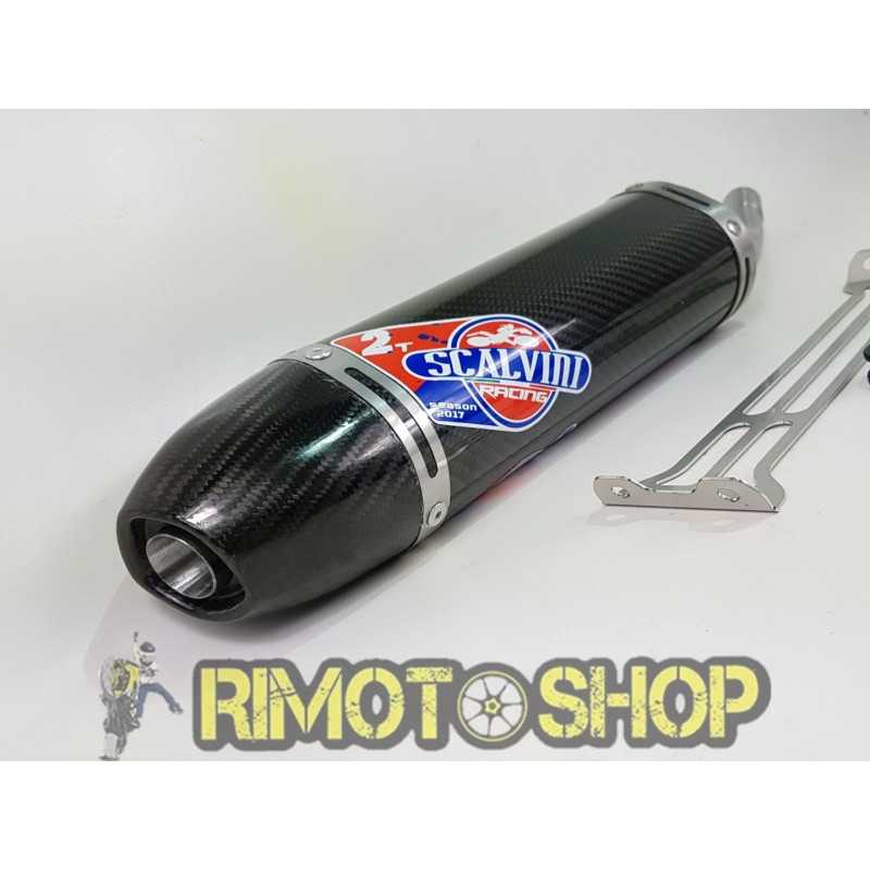 Scalvini Husqvarna 250 TC 14-16 silenciador de escape Carb-Carb-002. Scalvini Husqvarna 250 TC 14-16 silenciador de escape Carb-Carb-002.