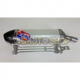 07 15 Aprilia SX 125 RX SILENCER exhaust di exhaust Scalvini Aluminum