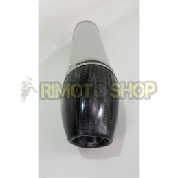 07 15 Aprilia SX 125 RX SILENCER exhaust di exhaust Scalvini Aluminum