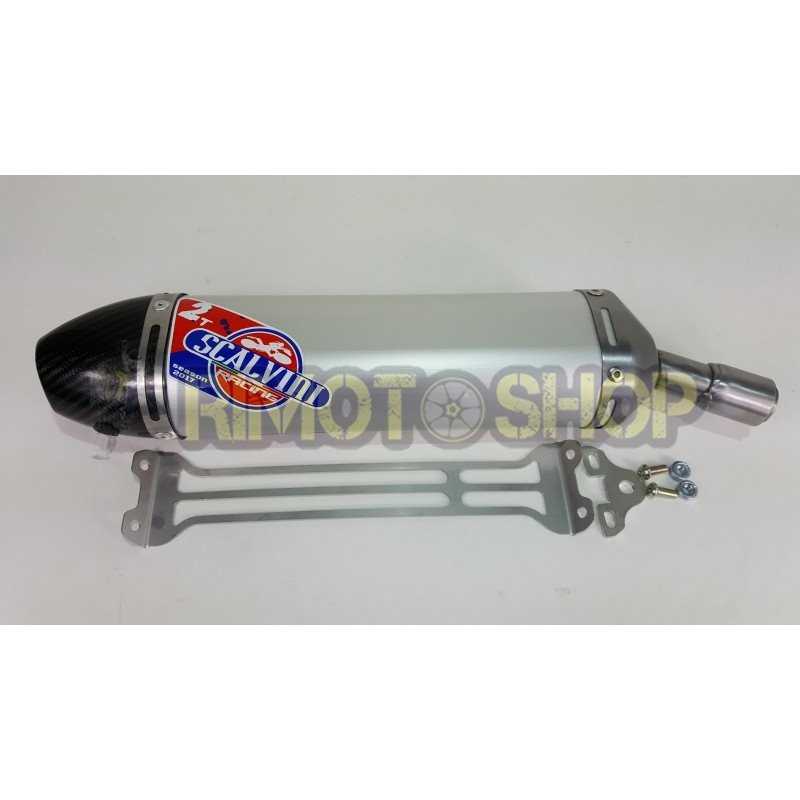 Scalvini Husqvarna 125 WRE 03-13 SILENCER exhaust Alu-Carb-2.064.