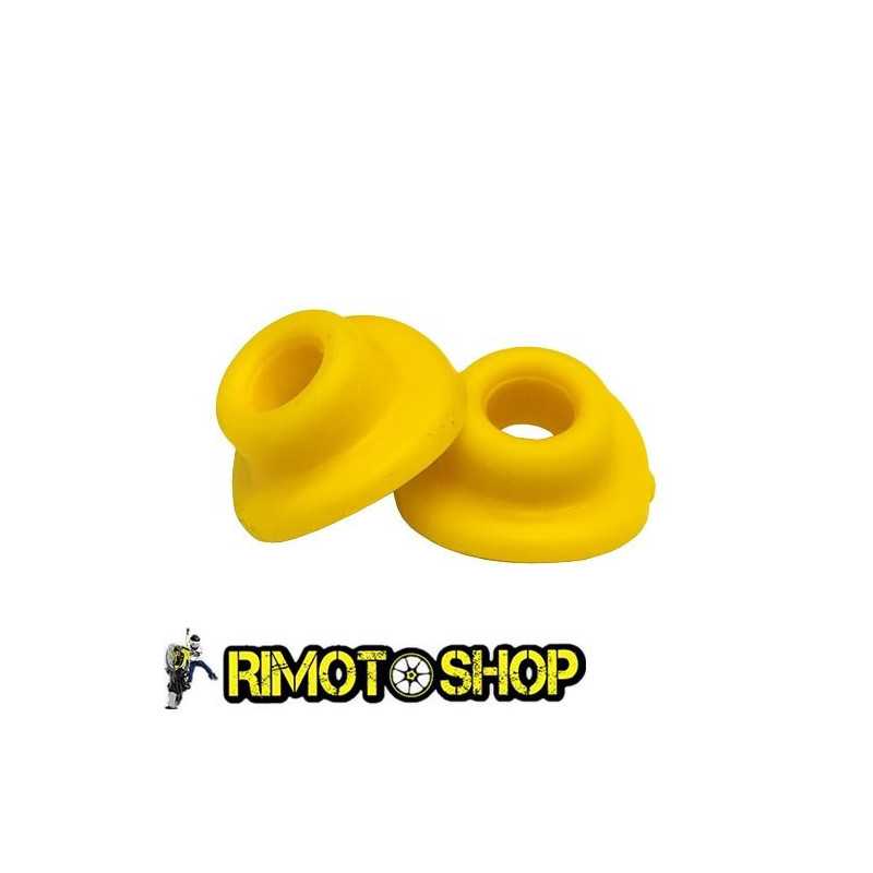 Couple rubbers valve air chamber yellow 