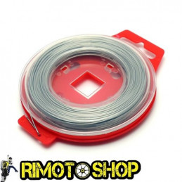 Twisted safety wire