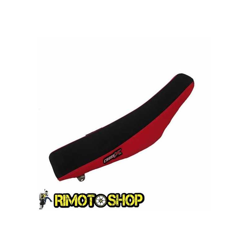 Seat Cover CrossX Beta RR 250 13-18 dual black-red-M912-2BR-RiMotoShop