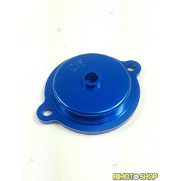 Coperchio filtro olio KTM 450 EXC F 12-16 blu-DS94.0015B-NRTeam
